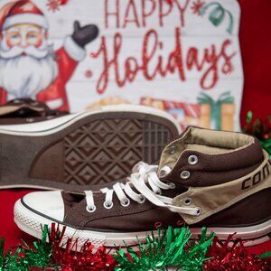 Converse ALL STARS Chuck Taylor High-Top – Brown & White